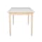 International Concepts Rectangle Table with Butterfly Extension, Unfinished, 32 in W, 48 in L, 30 in H, Wood, Unfinished K-T32X-30S - alternate 7